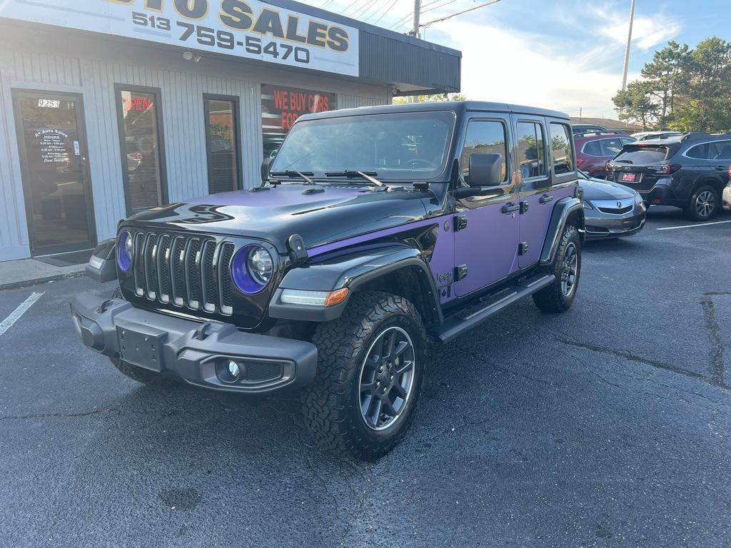 used 2021 Jeep Wrangler Unlimited car, priced at $28,336