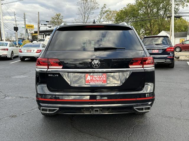 used 2021 Volkswagen Atlas car, priced at $29,500