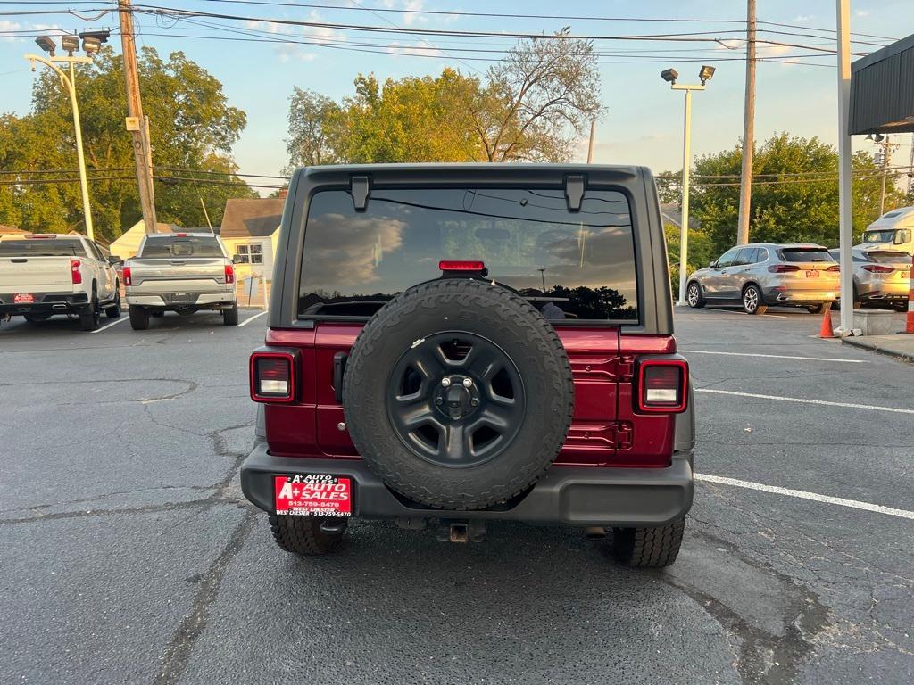 used 2021 Jeep Wrangler car, priced at $22,750