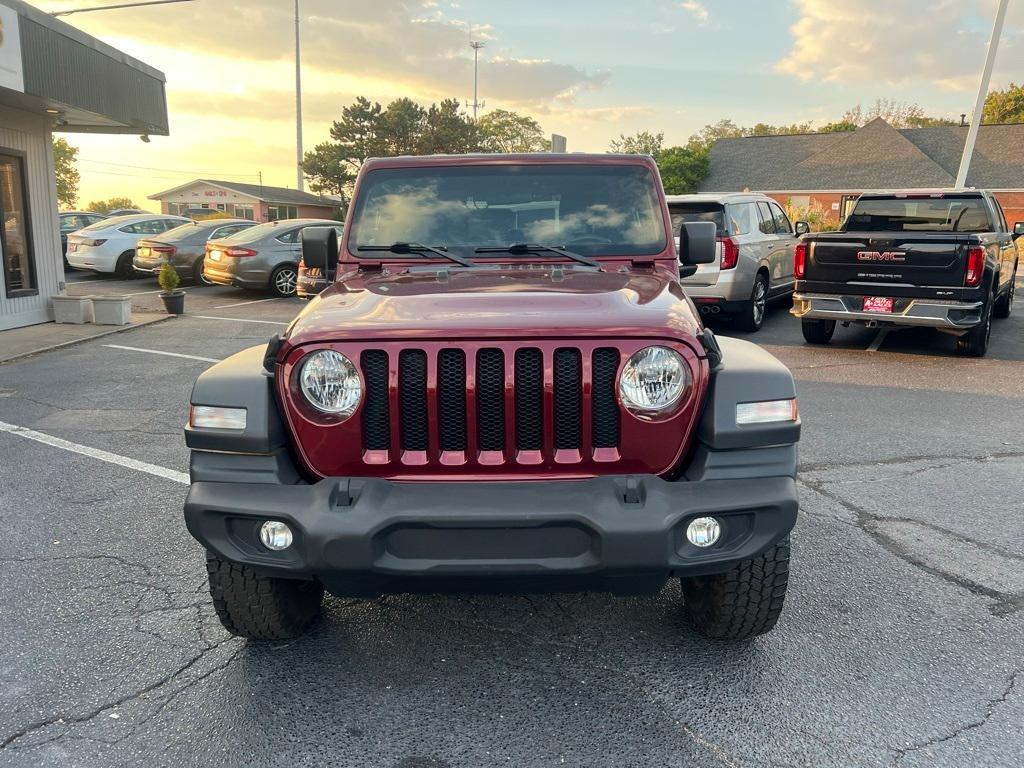 used 2021 Jeep Wrangler car, priced at $22,750