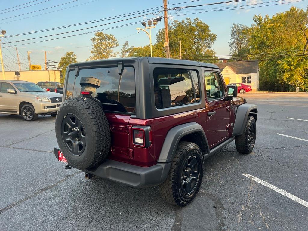used 2021 Jeep Wrangler car, priced at $22,750