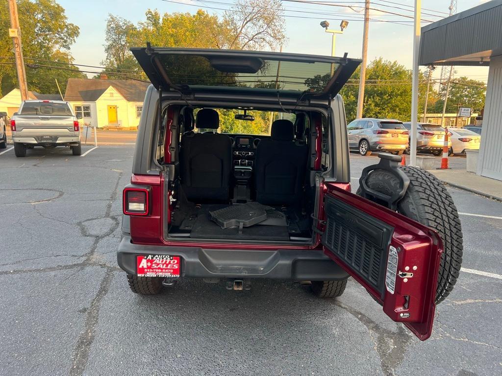 used 2021 Jeep Wrangler car, priced at $22,750