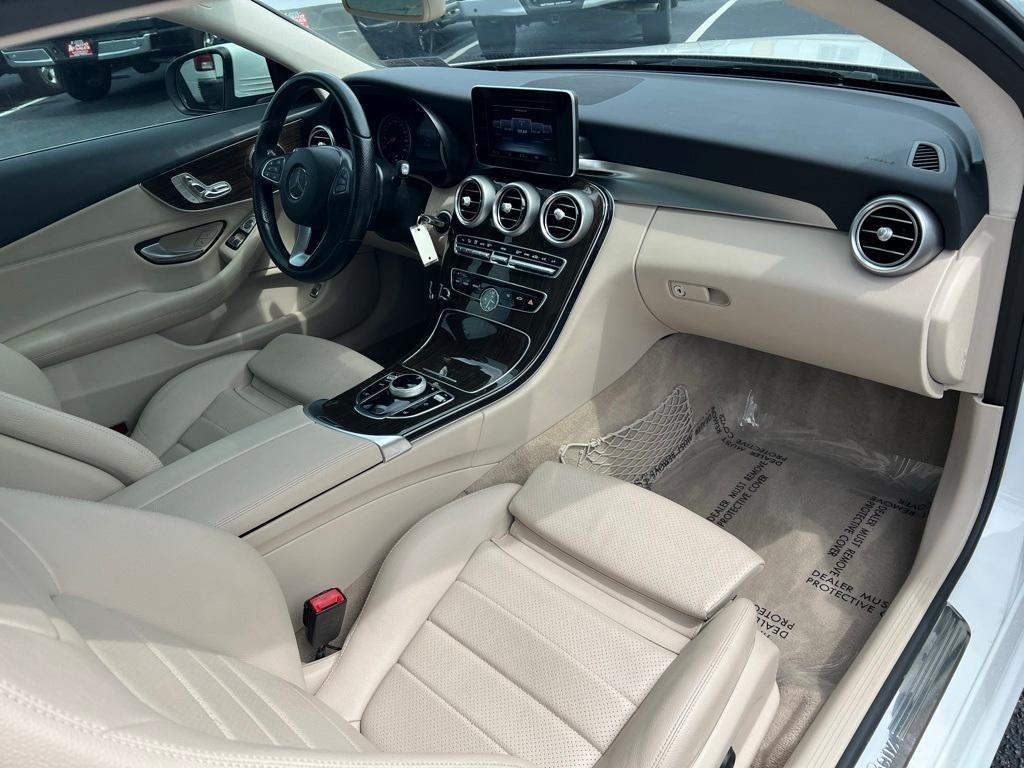 used 2017 Mercedes-Benz C-Class car, priced at $16,500