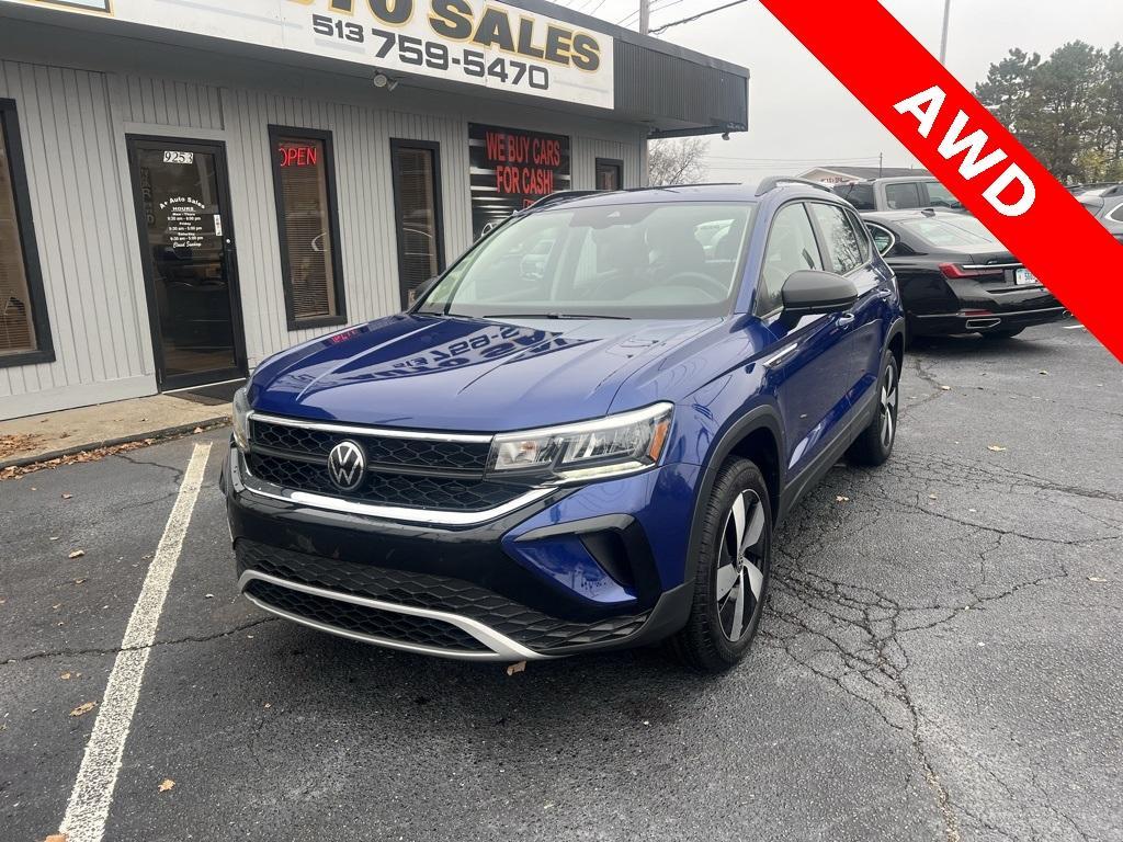 used 2024 Volkswagen Taos car, priced at $20,995