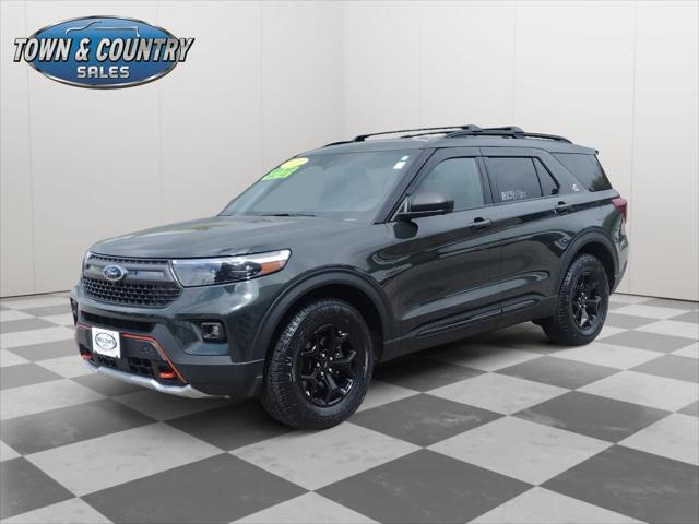 used 2022 Ford Explorer car, priced at $41,900