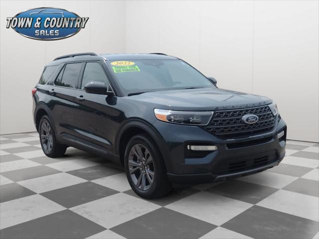 used 2022 Ford Explorer car, priced at $36,795