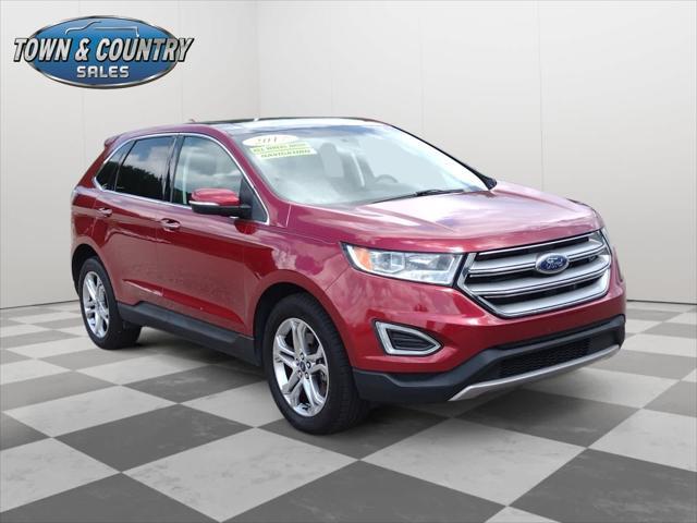 used 2017 Ford Edge car, priced at $16,550