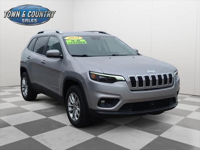 used 2021 Jeep Cherokee car, priced at $21,995
