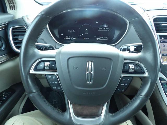 used 2019 Lincoln Nautilus car, priced at $27,225