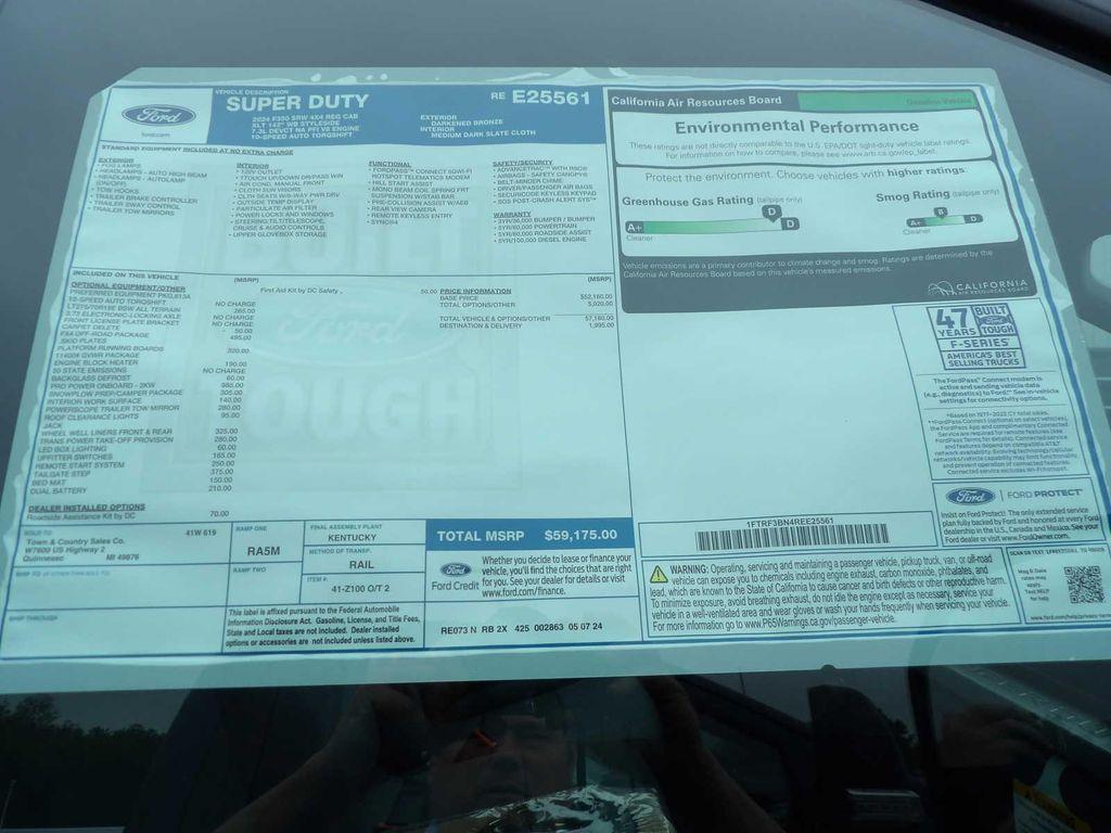 new 2024 Ford F-350 car, priced at $64,885