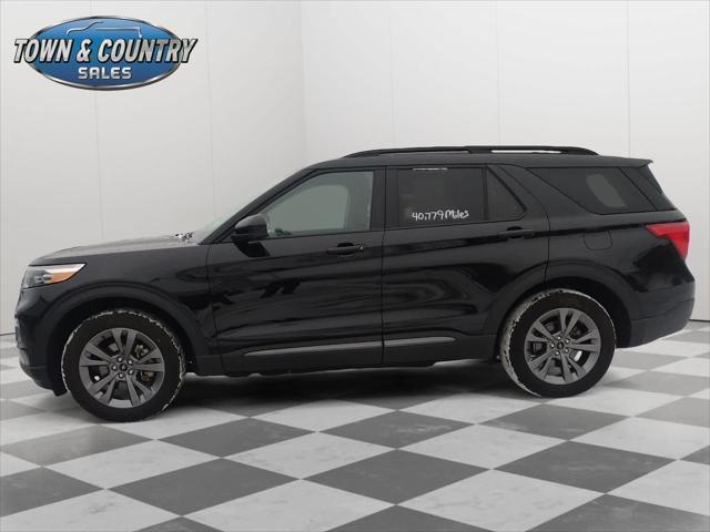 used 2022 Ford Explorer car, priced at $35,725