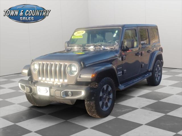 used 2019 Jeep Wrangler Unlimited car, priced at $34,725