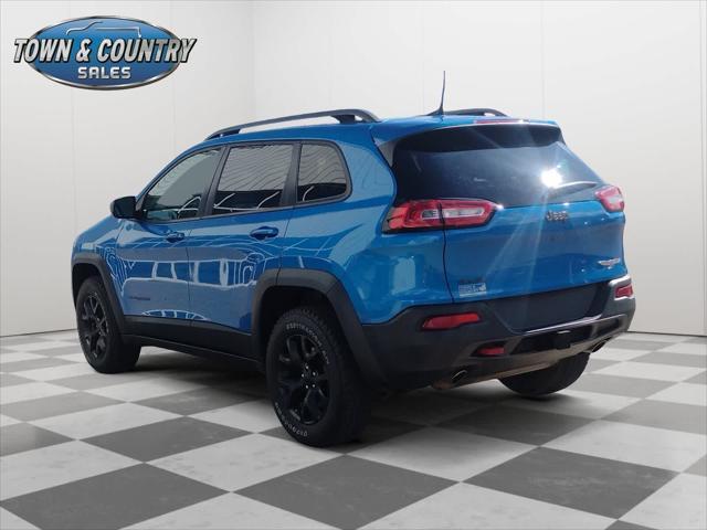 used 2018 Jeep Cherokee car, priced at $24,050