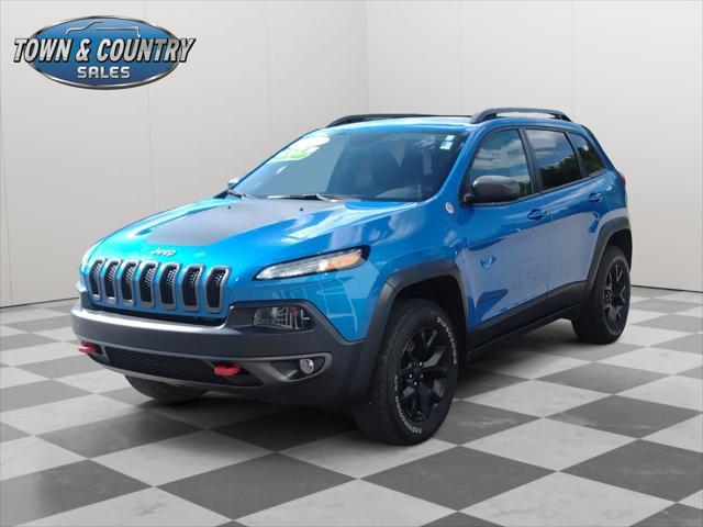 used 2018 Jeep Cherokee car, priced at $24,050