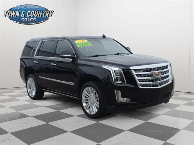 used 2018 Cadillac Escalade car, priced at $35,500