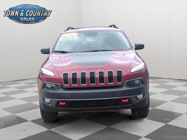 used 2015 Jeep Cherokee car, priced at $18,495