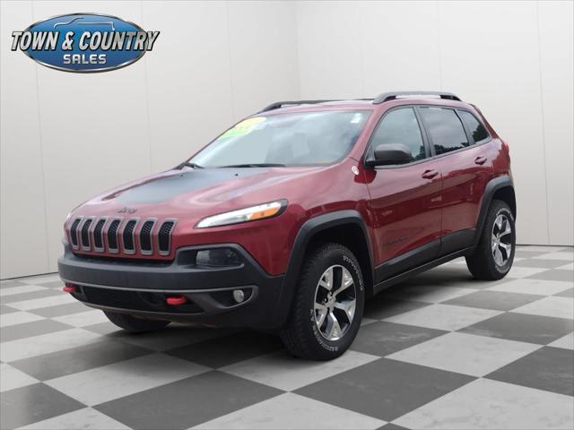 used 2015 Jeep Cherokee car, priced at $18,495