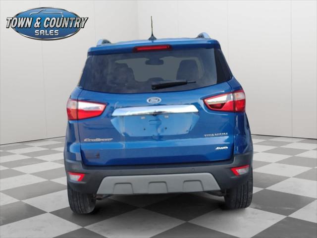 used 2019 Ford EcoSport car, priced at $17,250