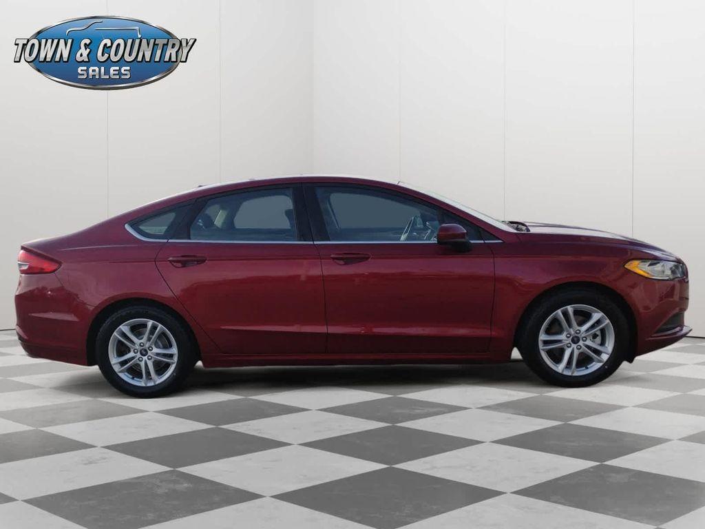 used 2018 Ford Fusion car, priced at $19,550