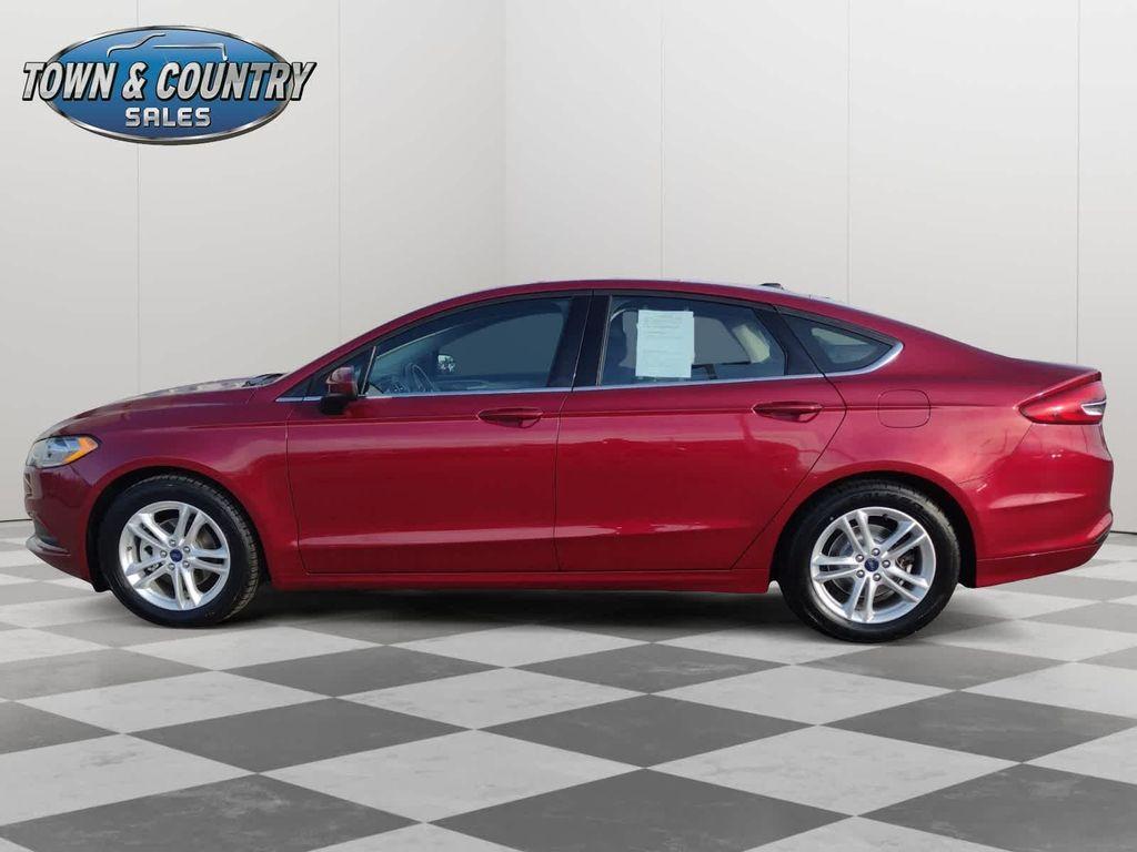 used 2018 Ford Fusion car, priced at $19,550