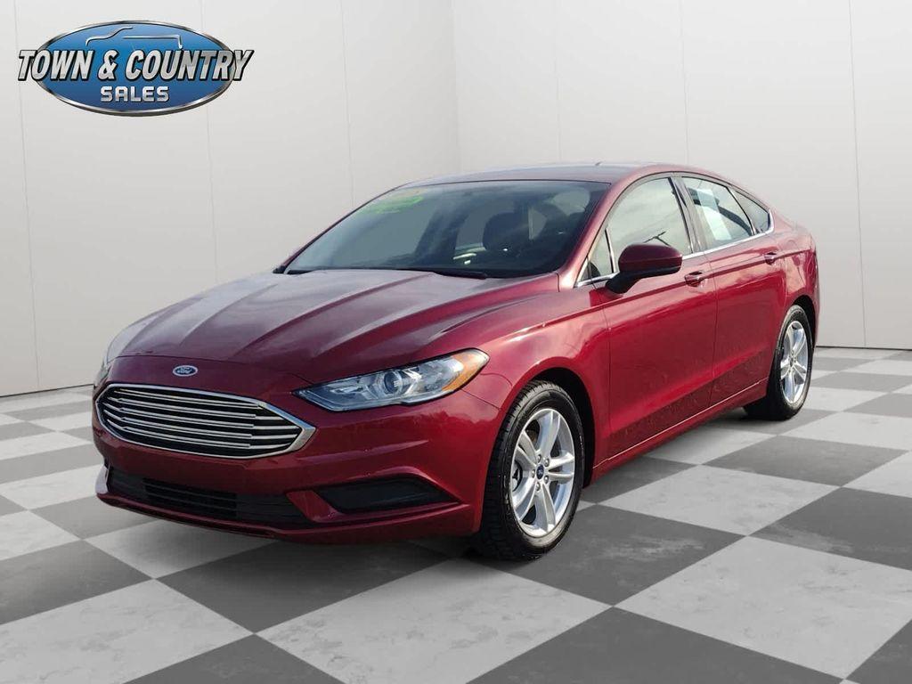 used 2018 Ford Fusion car, priced at $19,550