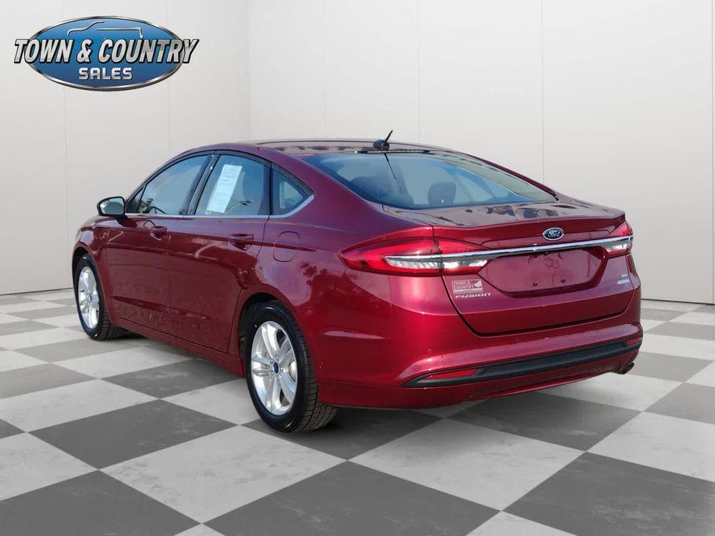 used 2018 Ford Fusion car, priced at $19,550