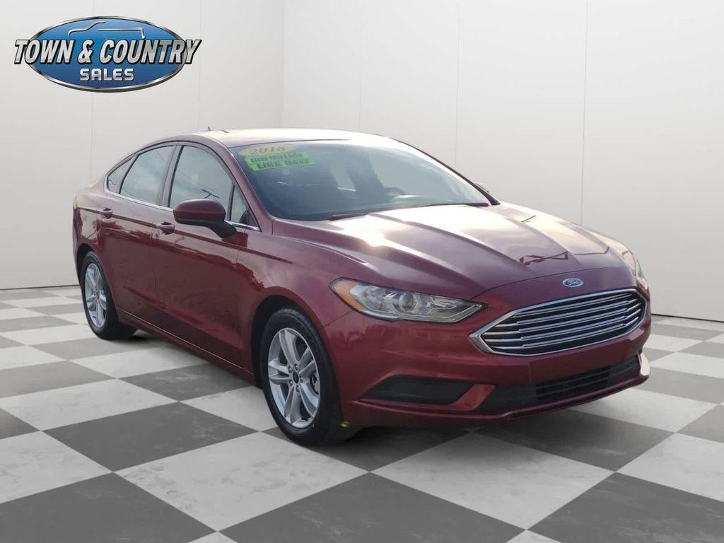 used 2018 Ford Fusion car, priced at $19,550