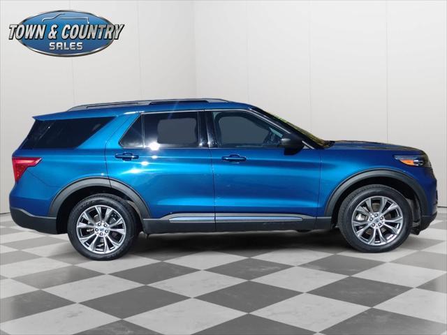 used 2022 Ford Explorer car, priced at $35,225