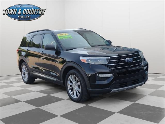 used 2021 Ford Explorer car, priced at $31,950