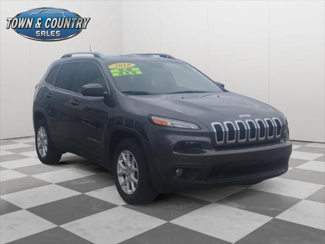 used 2018 Jeep Cherokee car, priced at $18,300