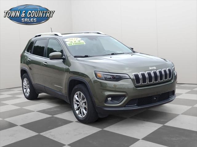 used 2021 Jeep Cherokee car, priced at $27,995