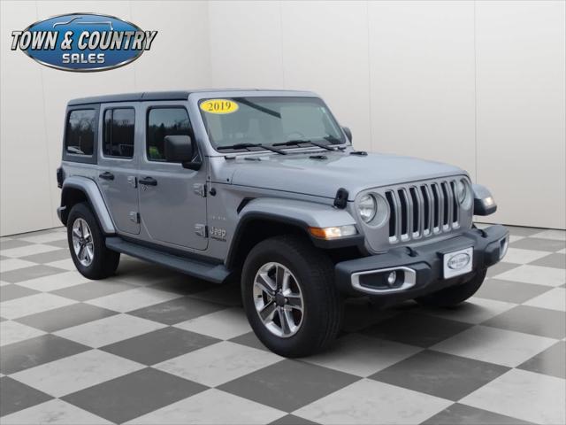 used 2019 Jeep Wrangler Unlimited car, priced at $31,920