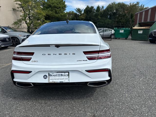 new 2025 Genesis G80 car, priced at $79,230