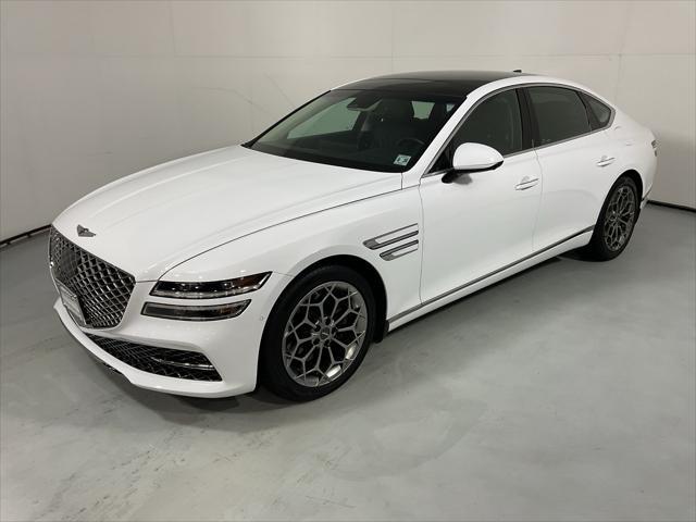 used 2021 Genesis G80 car, priced at $35,846