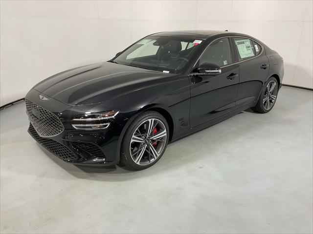 new 2024 Genesis G70 car, priced at $58,615