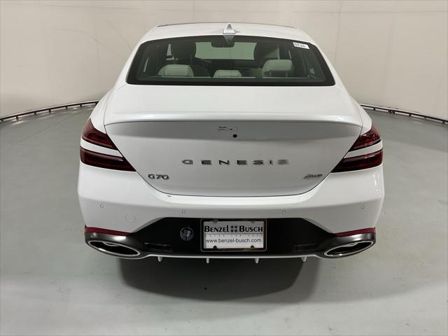 used 2024 Genesis G70 car, priced at $40,994