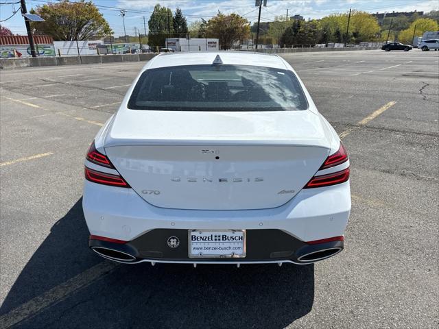 new 2024 Genesis G70 car, priced at $50,045