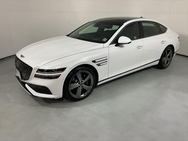 used 2024 Genesis G80 car, priced at $59,495