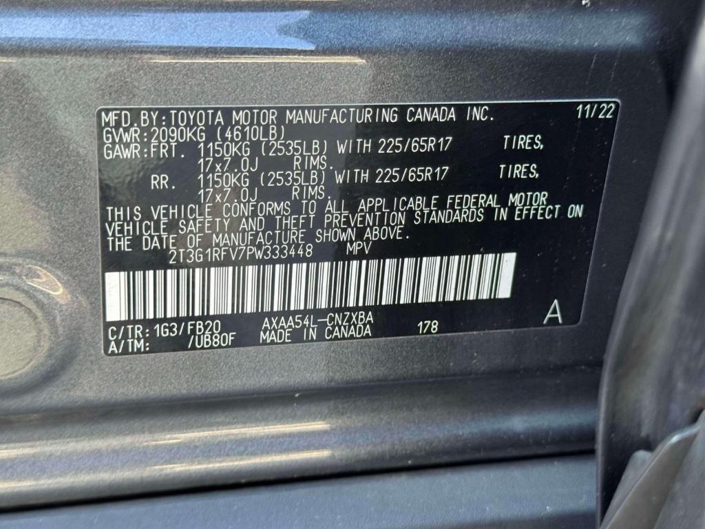 used 2023 Toyota RAV4 car, priced at $26,995