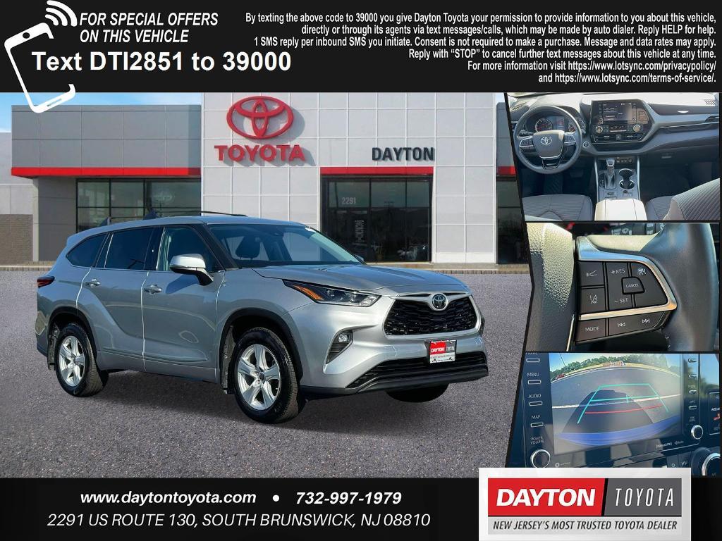 used 2021 Toyota Highlander car, priced at $30,895