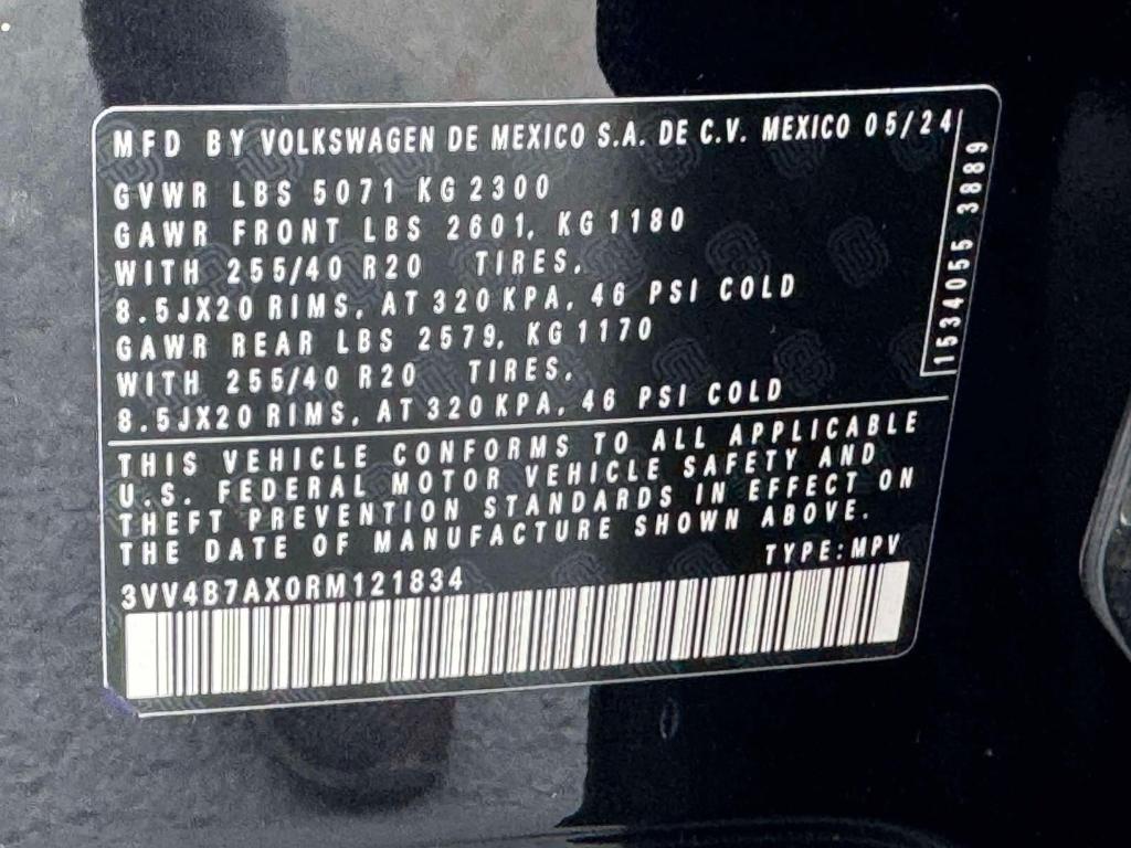 used 2024 Volkswagen Tiguan car, priced at $29,995