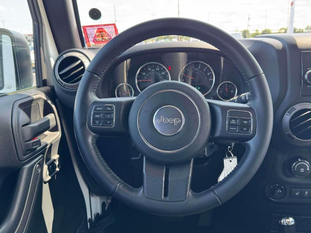 used 2017 Jeep Wrangler Unlimited car, priced at $19,995
