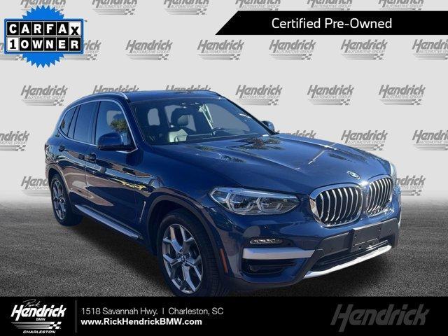 used 2021 BMW X3 car, priced at $34,491