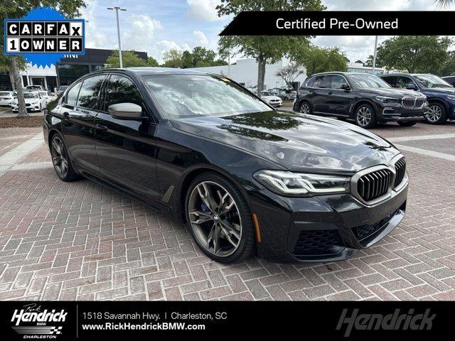 used 2021 BMW M550 car, priced at $54,991