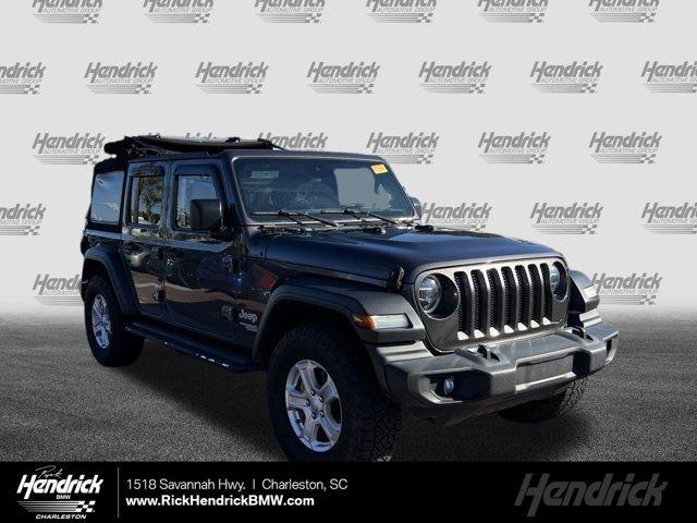 used 2020 Jeep Wrangler Unlimited car, priced at $27,719