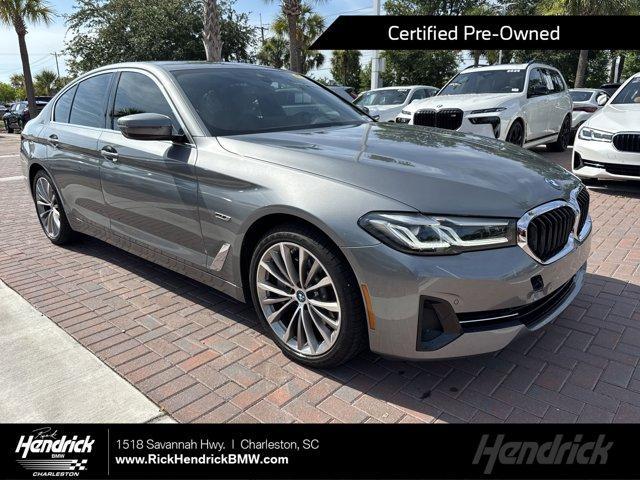 used 2023 BMW 530e car, priced at $39,319