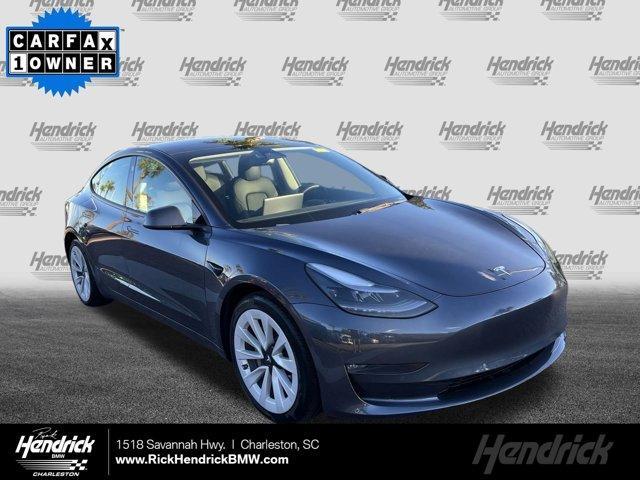 used 2022 Tesla Model 3 car, priced at $32,991