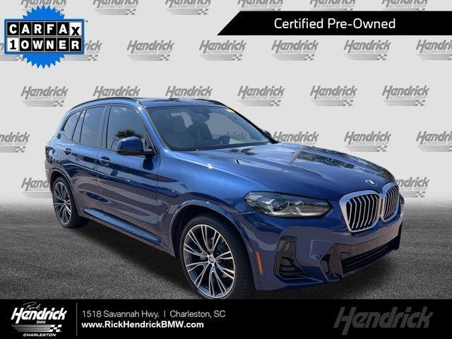 used 2022 BMW X3 car, priced at $38,991