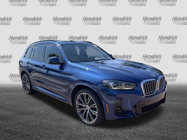used 2022 BMW X3 car, priced at $38,519