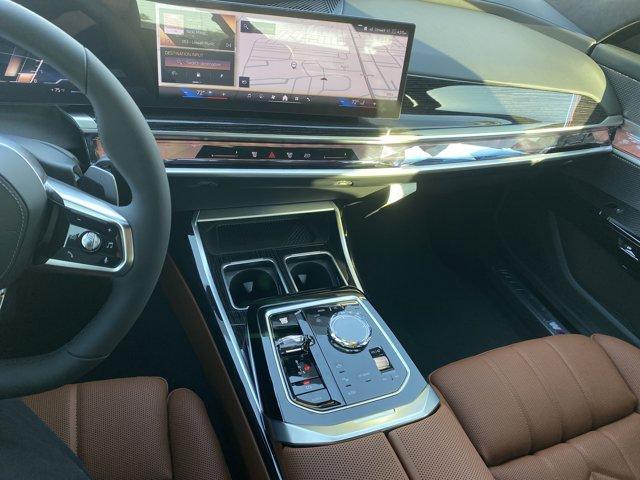 new 2025 BMW 740 car, priced at $111,525